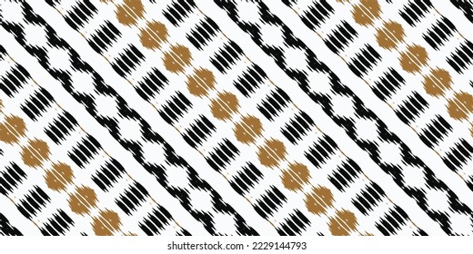 Ethnic Tribal Ikat diamond tribal abstract Seamless Pattern. Ethnic Geometric Ikkat Batik Digital vector textile Design for Prints Fabric saree Mughal brush symbol Swaths texture Kurti Kurtis Kurtas