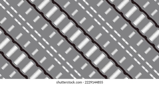 Ethnic Tribal Ikat dots tribal art Seamless Pattern. Ethnic Geometric Batik Ikkat Digital vector textile Design for Prints Fabric saree Mughal brush symbol Swaths texture Kurti Kurtis Kurtas