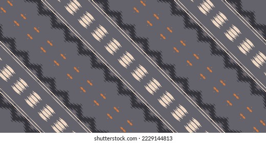 Ethnic Tribal Ikat dots tribal color Seamless Pattern. Ethnic Geometric Ikkat Batik Digital vector textile Design for Prints Fabric saree Mughal brush symbol Swaths texture Kurti Kurtis Kurtas