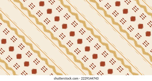 Ethnic Tribal Ikat floral tribal cross Seamless Pattern. Ethnic Geometric Batik Ikkat Digital vector textile Design for Prints Fabric saree Mughal brush symbol Swaths texture Kurti Kurtis Kurtas