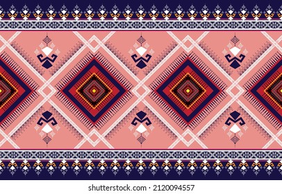 Diseño de patrones sin fisuras de las tribus étnicas. 
Moqueta de tela azteca mandala adorno de chevron de papel tapiz textil decoración. 
