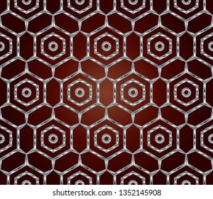 . Ethnic, tribal motif. Geometric figures background. Digital paper, textile print, surface texture, web design, abstraction backdrop, wallpaper. Seamless abstract. brown color, brown pattern, 