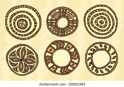 ethnic tribal native ornament
