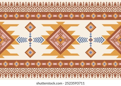 Ethnic tribal Navajo Aztec seamless pattern pink blue frame zigzag geomatics Native American motifs traditional textiles, Diamond Turkish kilim rug, Vintage runner, table mat carpet, Home décor