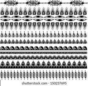 ethnic tribal pattern design