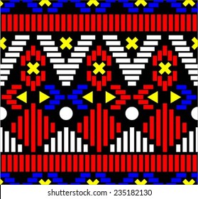 ethnic and tribal pattern vector