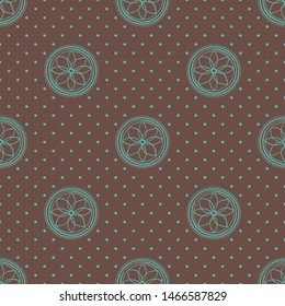 ethnic tribal seamless pattern background , black on white line round shape ornament doodle . hand drown mandala indian asian wallpaper vector illustration