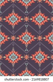 Patrón ininterrumpido de las tribus étnicas. Estilo geométrico Boho.