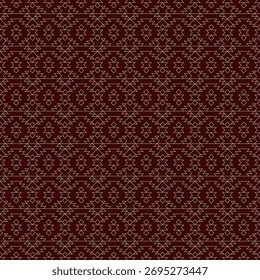 Etnia, padrão tribal sem emenda. Nativo americano bordado têxtil estilizado impressão de superfície. Boho ornamento chique. Fundo geométrico de triângulos repetido. Papel de parede do mosaico. Vetor abstrato