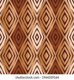 Ethnic tribal seamless pattern. Traditional design for background, wallpaper, clothing, wrapping, carpet, tile, fabric, decoration, vector illustration, embroidery style. African textile patterns.