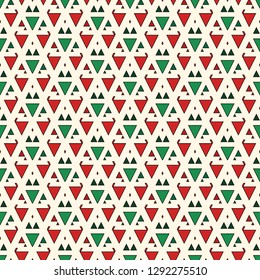 Ethnic, tribal seamless surface pattern. Native americans style background. Repeated geometric figures motif. Contemporary abstract wallpaper. Boho chic digital paper, textile print. Vector art
