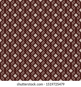 Ethnic, tribal seamless surface pattern. Repeated diamonds and rhombuses motif. Folk background. Folkloric wallpaper. Geometric ornament. Geo digital paper, textile print. Vector art