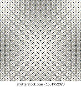 Ethnic, tribal seamless surface pattern. Repeated diamonds and rhombuses motif. Folk background. Folkloric wallpaper. Geometric ornament. Geo digital paper, textile print. Vector art