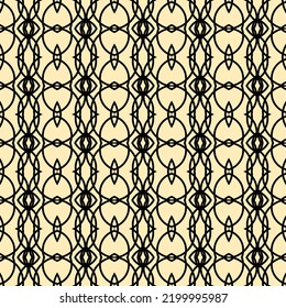 Ethnic tribal zig zag and rhombus seamless pattern rounded lines. Vector illustration for beauty fashion design, scarf. Black white light brown cream colors. traditional Vintage stripe style. 
