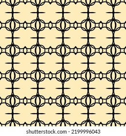 Ethnic tribal zig zag and rhombus seamless pattern rounded lines. Vector illustration for beauty fashion design, scarf. Black white light brown cream colors. traditional Vintage stripe style. 
