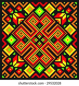 Ethnic ukrainian mosaic