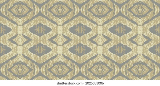 Ethnische Vektor Boho Rug. optisches grafisches Bildschirmhintergrund. Goldene abstrakte Kunstwerke. Goldenes Design handgefertigt. Bekleidete Geometrische Trendy. Aztec Mosaik. Pillowcase Hippie Böhm.