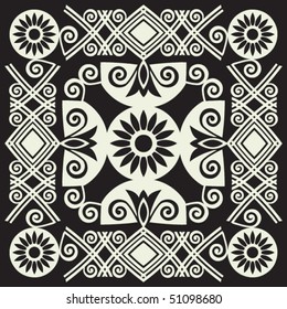 ethnic vector design elements