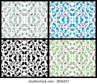 ethnic vector ornamental pattern design