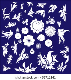 Ethnic vector pattern