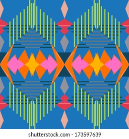 ethnic vector pattern background