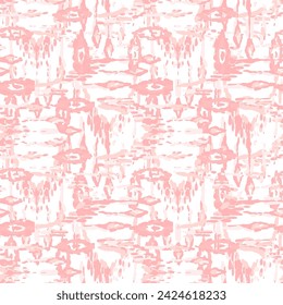 Patrón de vector étnico. Estampado de pavo real bohemio. Adorno vintage. Fondo de acuarela de rombo. Ikat Geométrico Rojo Carmesí Diseño Sin Costura. Resumen Batik moderno. Arte retro de moda.