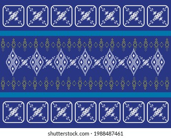 ethnic vector pattern Design for background,carpet,wallpaper,clothing,wrapping,Batik,fabric,sarong,Vector illustration embroidery style.