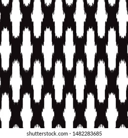 Ethnic vector seamless pattern. Abstract repeat background