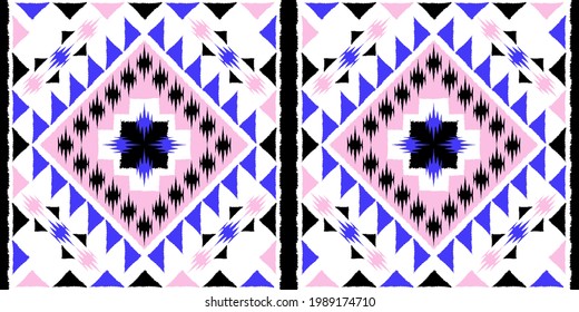 ethnic vector seamless pattern, abstract geometric art print,  Wallpaper, cloth design, fabric, paper, cover, textile, weave, wrapping.