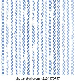 Ethnic vector seamless pattern. Tribal geometric background, boho motif, indigo batik ornament illustration. tai dye textile print texture