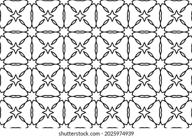 Ethnic vintage pattern, geometric elegant background. Eastern, Indonesian, Mexican, Aztec ornament. Template black white for art, painting, design, textiles.