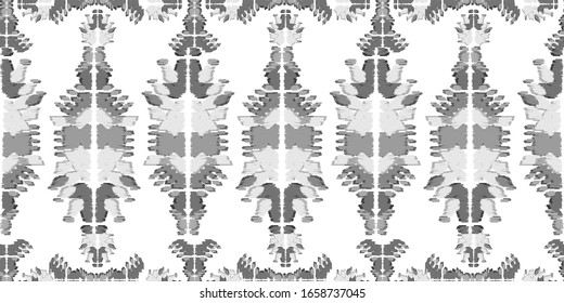 Ethnic wave pattern. Seamless  ehnic carpet African pattern.  Aztec style. Geometric mosaic 