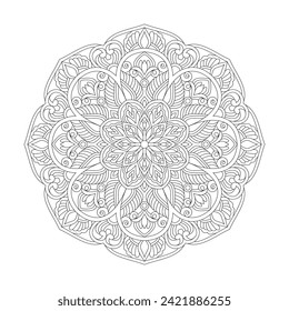 Ethnic Whirlwind Mandala Coloring Book Page for kdp Book Interior. Peaceful Petals, Ability to Relax, Brain Experiences, Harmonious Haven, Peaceful Portraits, Blossoming Beauty mandala design.