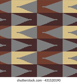 Ethnic woven texture, weaving design , Vector