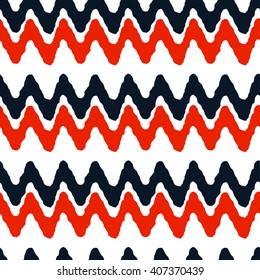 Ethnic zigzag pattern.