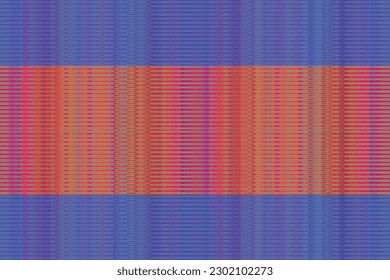 Ethnic zigzag pattern in retro colors, Aztec style seamless vector background
