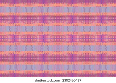 Ethnic zigzag pattern in retro colors, Aztec style seamless vector background

