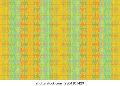 Ethnic zigzag pattern in retro colors, Aztec style seamless vector background