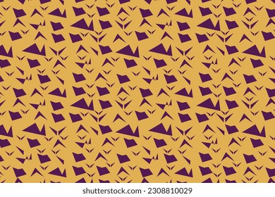 
Ethnic zigzag pattern in retro colors, Aztec style seamless vector background