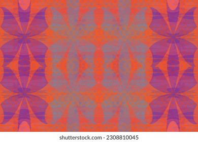 
Patrón de zigzag étnico en colores retro, estilo azteca fondo vectorial sin costura