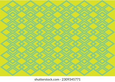 Ethnic zigzag pattern in retro colors, Aztec style seamless vector background