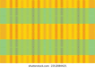 Ethnic zigzag pattern in retro colors, Aztec style seamless vector background