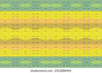 Patrón de zigzag étnico en colores retro, estilo azteca fondo vectorial sin costura