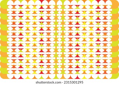Ethnic zigzag pattern in retro colors, Aztec style seamless vector background