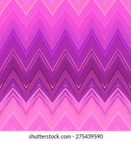 Ethnic zigzag pattern in retro colors, aztec style seamless vector background 