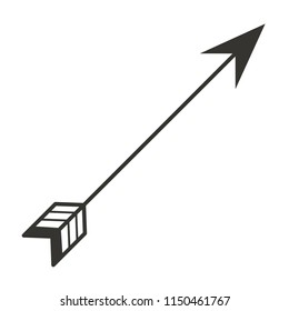 ethnicity arrow isolated icon
