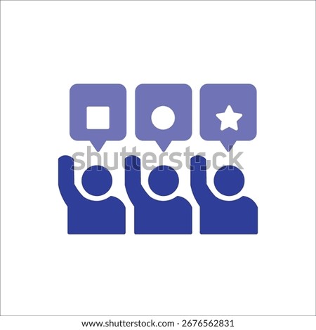 ethnicity icons. simple colored vector