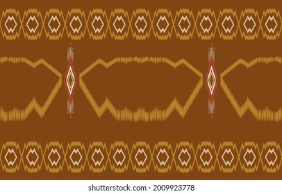 ethnicity ikat seamless pattern geometric ethnic oriental traditional embroidery style.Design for background,carpet,mat,wallpaper,clothing,wrapping,Batik,fabric,Vector illustration.