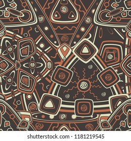 ethnics abstract background. geometric forms. vector pattern of geometric shapes. It can be used for backgrounds, websites, brochures, postcards, etc.