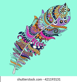 ethnics feather